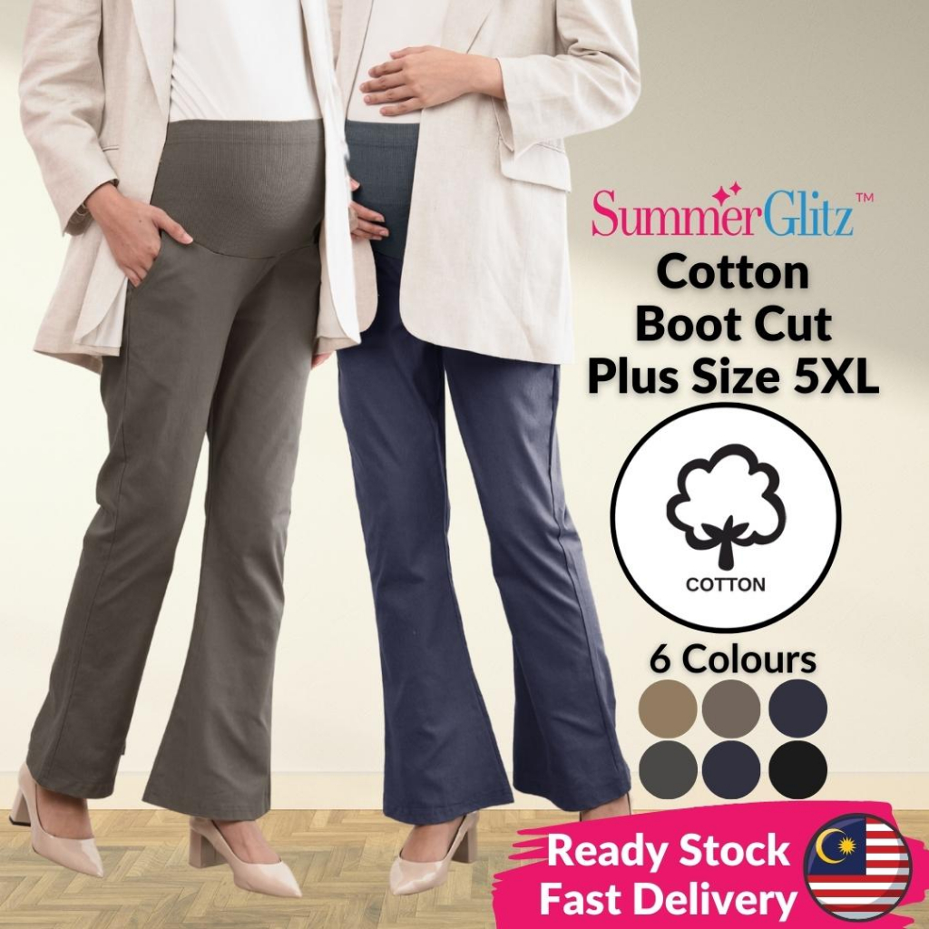 Seluar Legging Mengandung Plus Size Maternity Pregnant Women Work