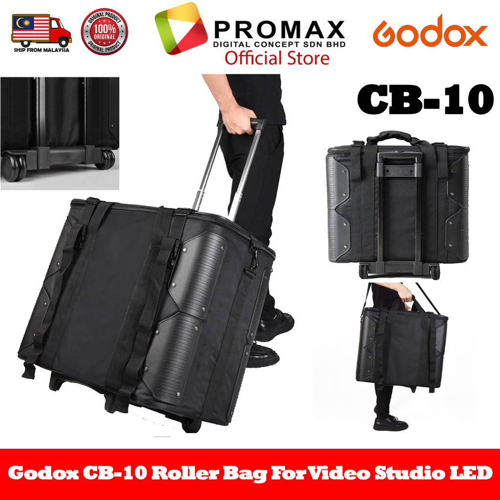 100% Original Godox CB-10 Roller Carry Bag for Studio Light CB10 Ready ...