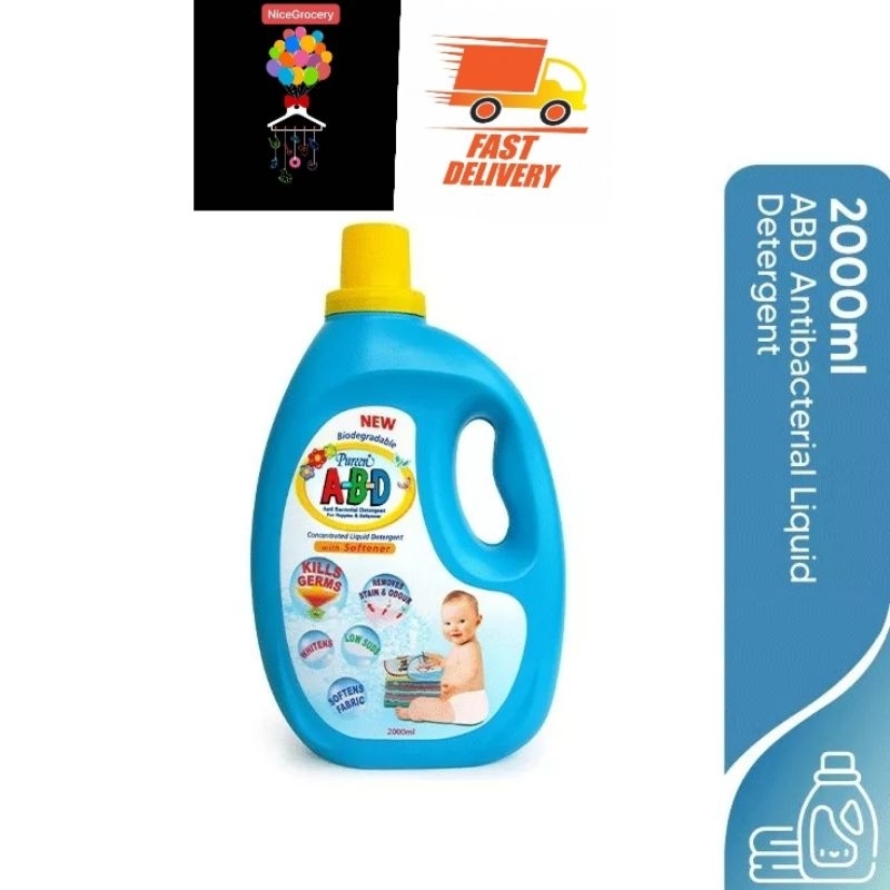 Pureen ABD Anti Bacterial Detergent Concentrated Liquid 2000Ml