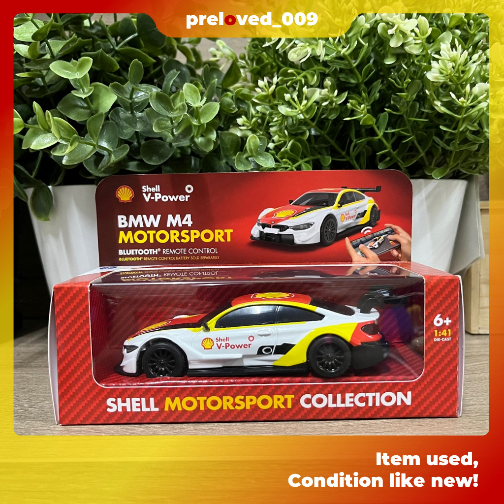 [PRELOVED] Shell Motorsport Collection BMW M4 Diecast Bluetooth RC ...
