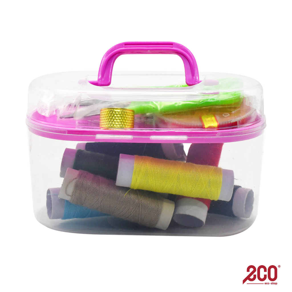 ENE Household Sewing Kit Box / Sewing Kit Set (12cm x 6cm x 7cm) AC