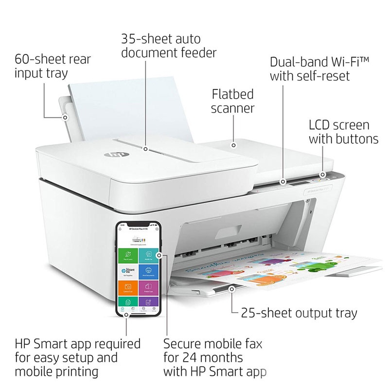 HP Deskjet Ink Advantage 4175 All-In-One Printer | Shopee Malaysia