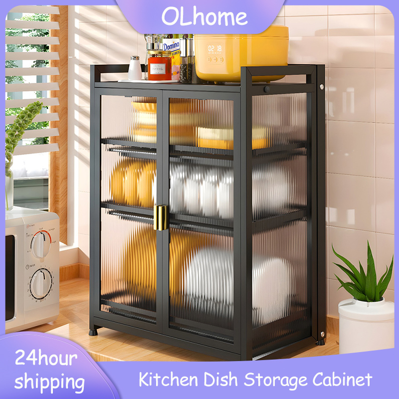 Rak Pingan Mangkuk Bertutup Dustproof Dish Rack Kitchen Dish Storage