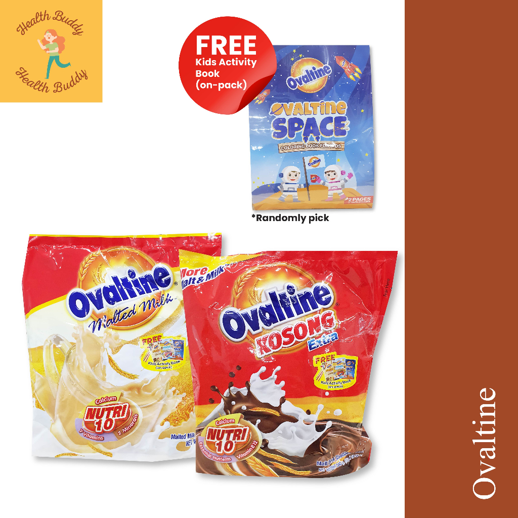 Ovaltine Kosong / Malted Milk 30g X 18 sticks [EXP Jan2024] Shopee