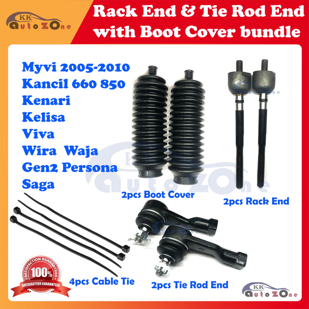 Kancil 660 850 Myvi Viva Kenari Kelisa Wira Waja Gen2 Rack End Tie Rod ...