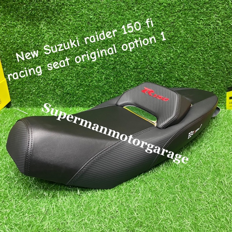 SUZUKI RAIDER R150 Fi R 150 RACING SEAT OPTION 1 SOFT LEMBUT | Shopee ...