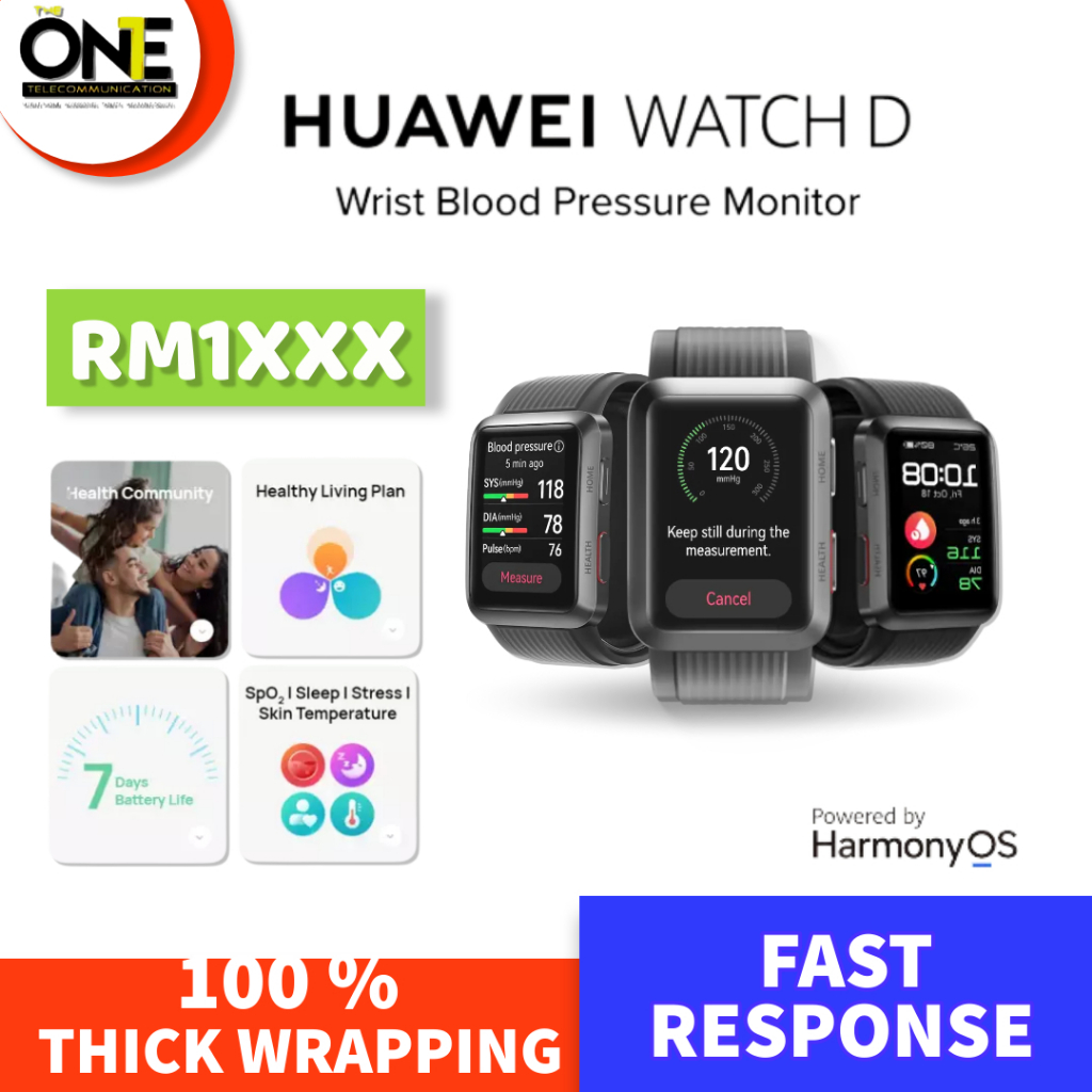 Huawei Watch D Blood Pressure Monitor SP02 Monitor ECG Function Sleep Monitor Huawei