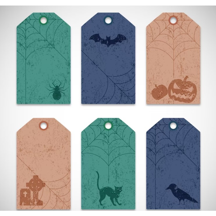 Custom Die-Cut Tag 100pcs | Shopee Malaysia