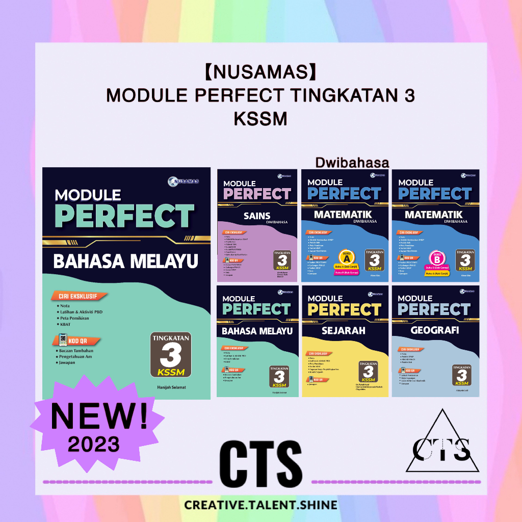 Nusamasmodule Perfect Tingkatan Kssm Dwibahasa Buku Latihan