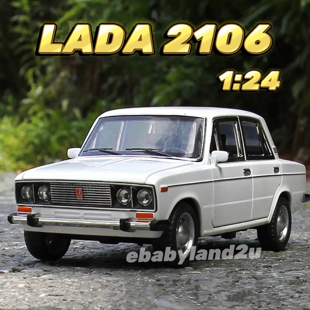 Die Cast 1:24 Lada 2106 Classic Car Diecast Vehicles Models Collection ...