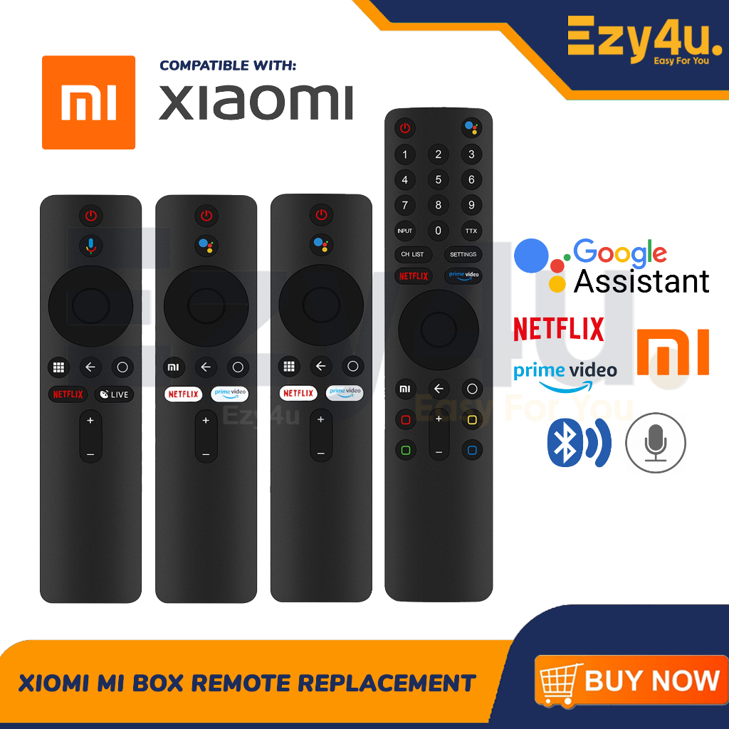 Remote Xiaomi Mi Stick Mi Box TV Box 4S 4 4A 4C 4X 4K 3 2 1 S MiBox