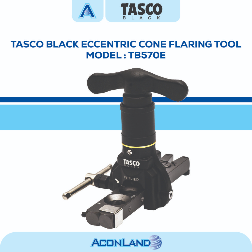 Tasco Black Eccentric Cone Flaring Tool / Dual Clutch Drill Powered