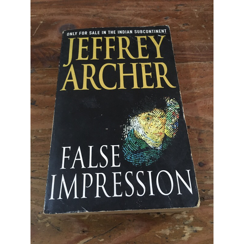 False Impression, Jeffrey Archer (preloved) | Shopee Malaysia