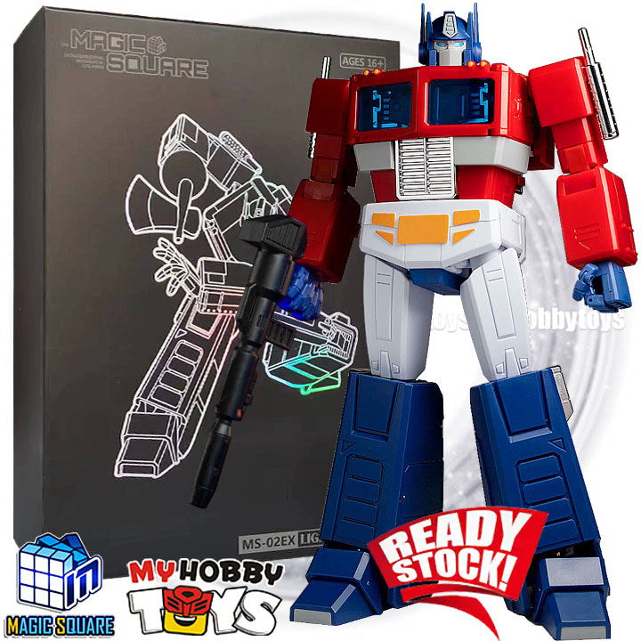 Magic Square Transformable Robot - MS02EX Light of Peace ( G1 Optimus ...
