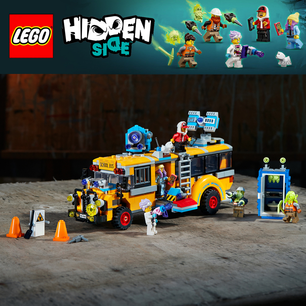 BrickBoy) 70423 LEGO HIDDEN SIDE Paranormal Intercept Bus 3000