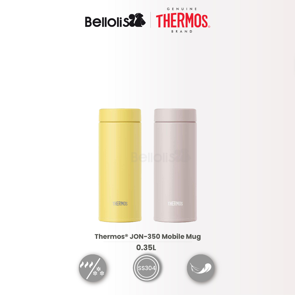 [Authentic]Thermos Water Bottle 350ml Stainless Steel Vacuum Insulated