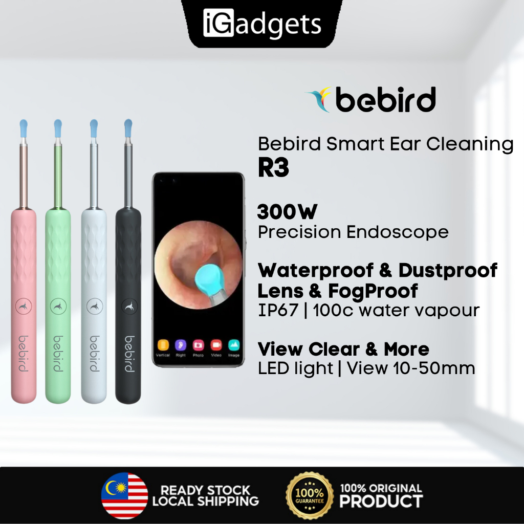 Bebird R3 Smart Visual Ear Pick Spoon Waterproof Wireless Wifi Ear