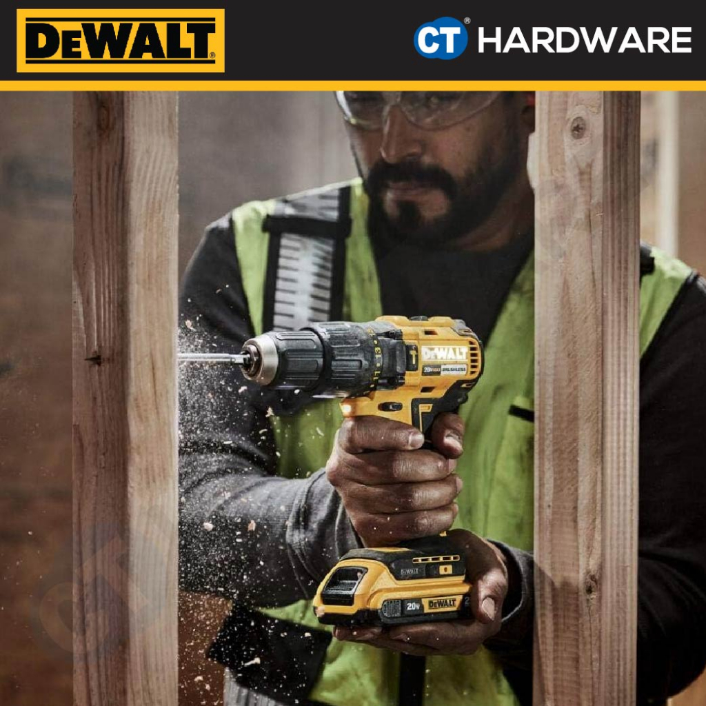 DEWALT DCD709N BRUSHLESS ATOMIC HAMMER DRILL DRIVER 20V 13MM 26-65NM ...