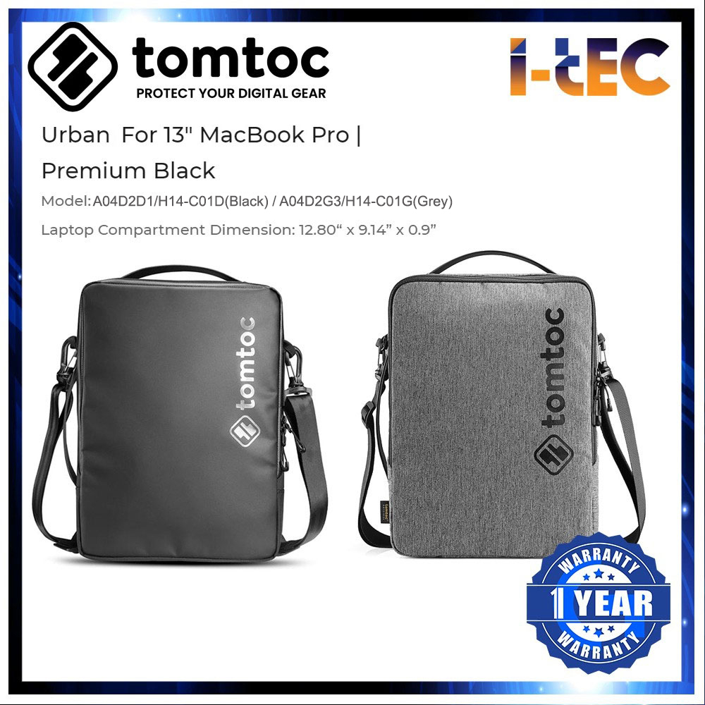 Tomtoc Urban Crossbody Shoulder Bag For 14inch Mac Book Pro A2442 2021