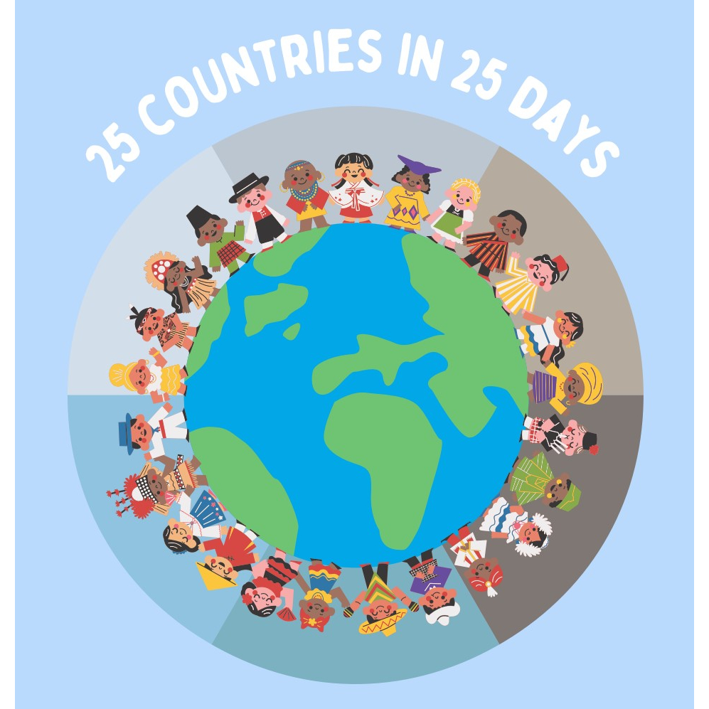 PDF] 25 Countries in 25 Days 67 pages Unit Study Printable Montessori ...