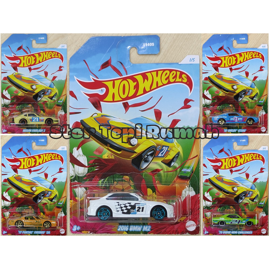 Hot Wheels Themed Automotive Spring Set of 5 Cards [HW Series 2021 BMW ...