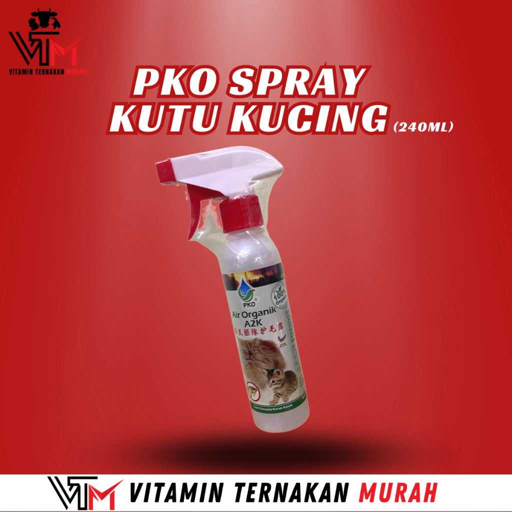 PKO SPRAY KUTU KUCING (240ML) Shopee Malaysia
