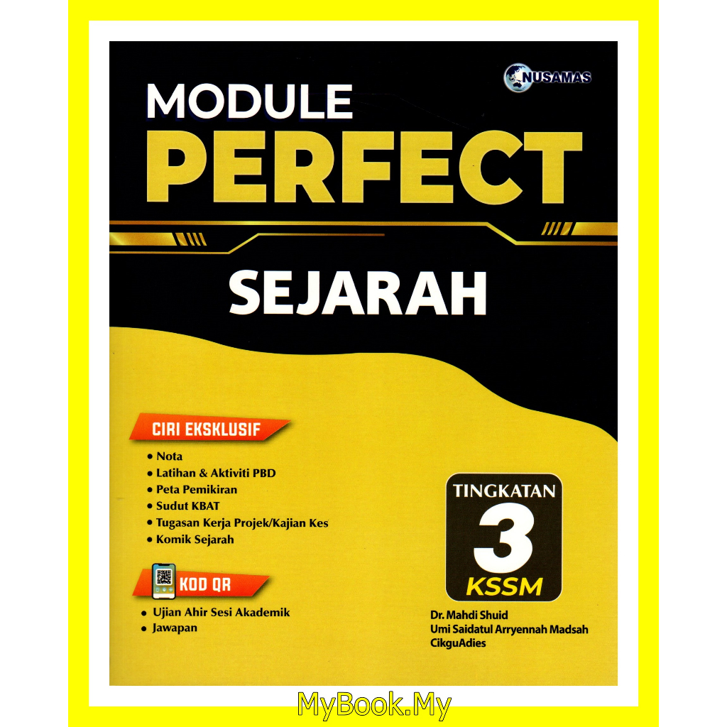 *BARU* MyB Buku Latihan : Module Perfect Tingkatan 3 - Sejarah (Nusamas ...