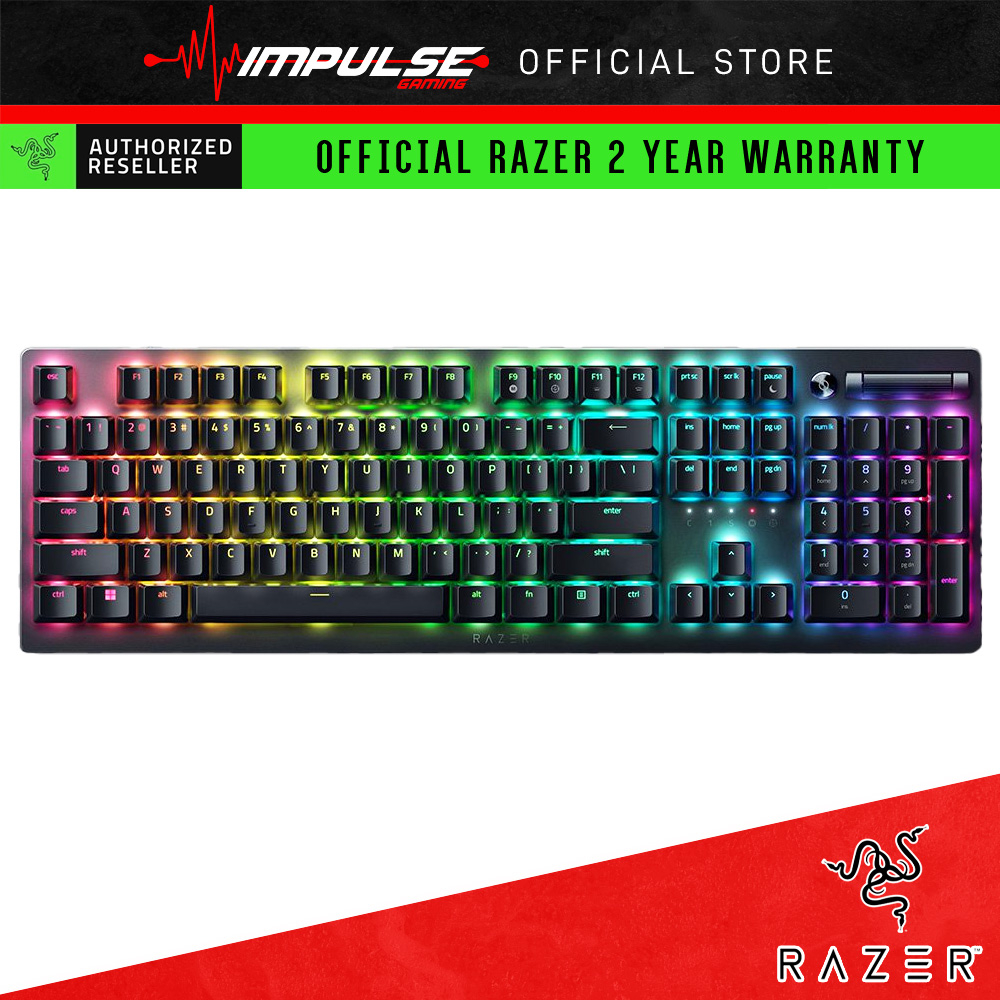Razer DeathStalker V2 - Clicky Optical Switch Low-Profile RGB Optical ...