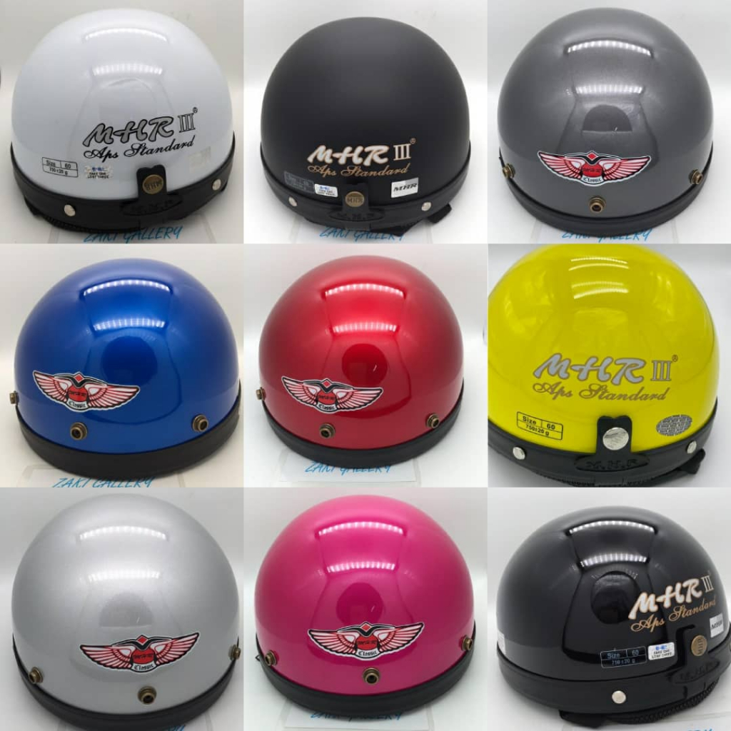 STENG HELME KEITH Cruiser Helmet Topi Keledar Separuh Safety Smoke