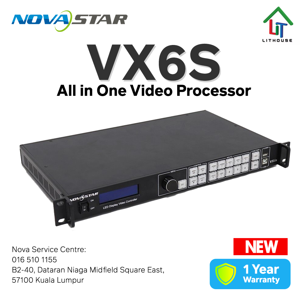 Novastar LED Controller Processor VX6S | Shopee Malaysia