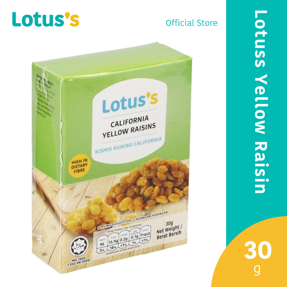Lotuss Yellow Raisin (30g) | Shopee Malaysia