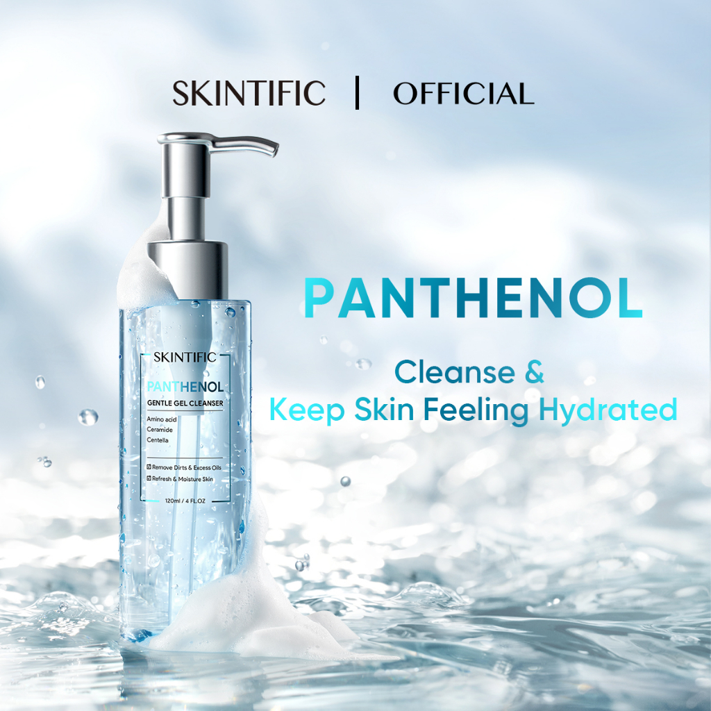 SKINTIFIC Panthenol Gel Cleanser Cleaning Hydrating Moisturize