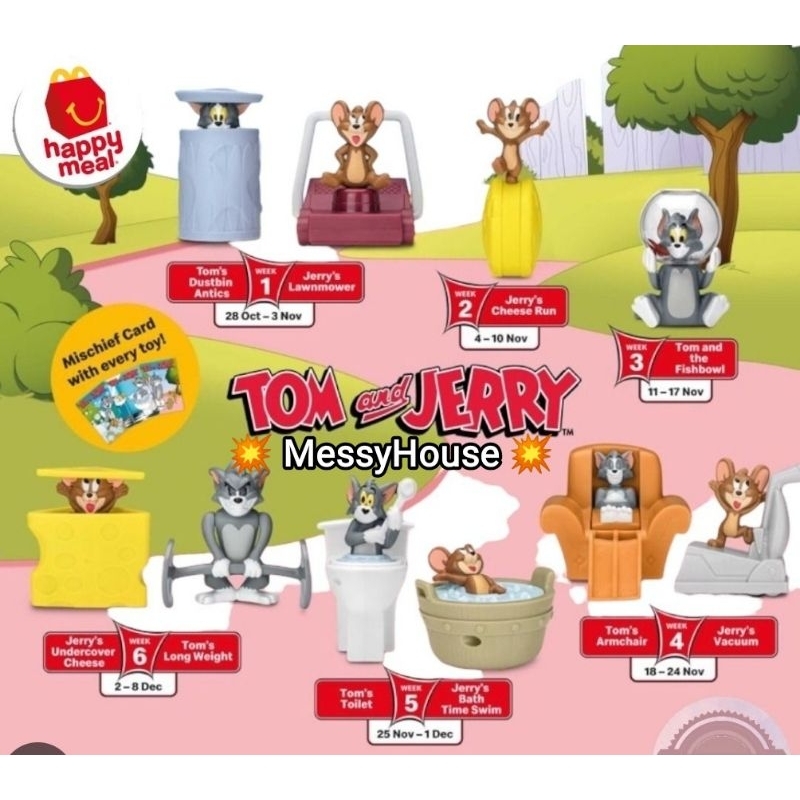 Ready Stock Mcdonald S Mcdonalds Mcd Mekdi Happy Meal Toys Tom