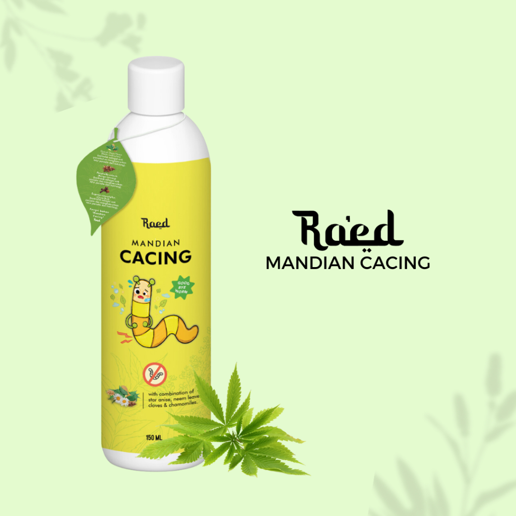 Raed Mandian Cacing Herba Natural 150ml Shopee Malaysia
