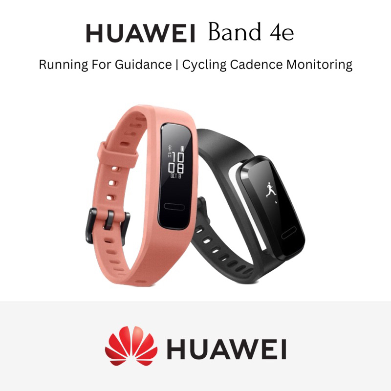 READY STOCK Huawei Band 4e Smart Band Edition Cycling Data