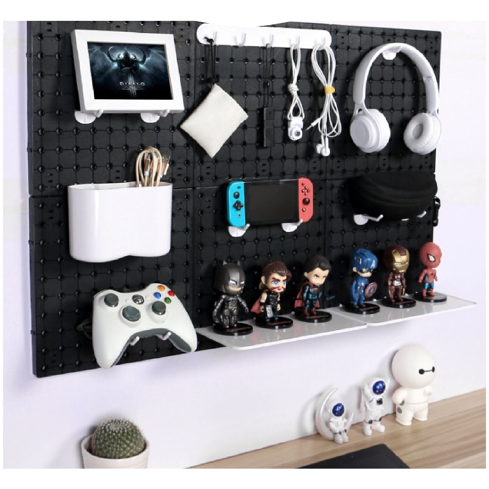 Pegboard Perforated Display Board Wall Display Rack Peg Board Wall ...