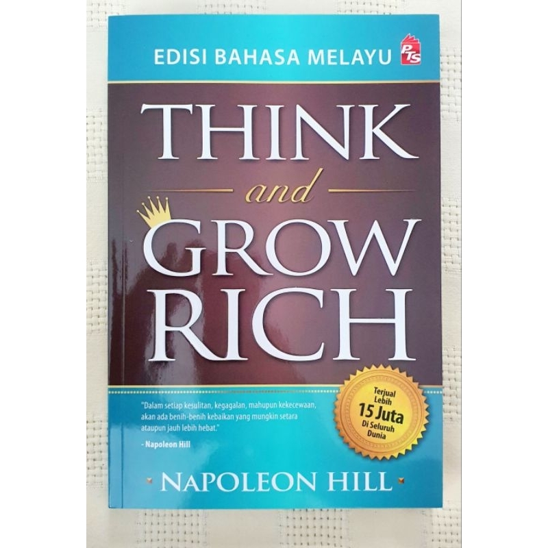 Mbh Think And Grow Rich Edisi Bahasa Melayu By Napoleon Hill