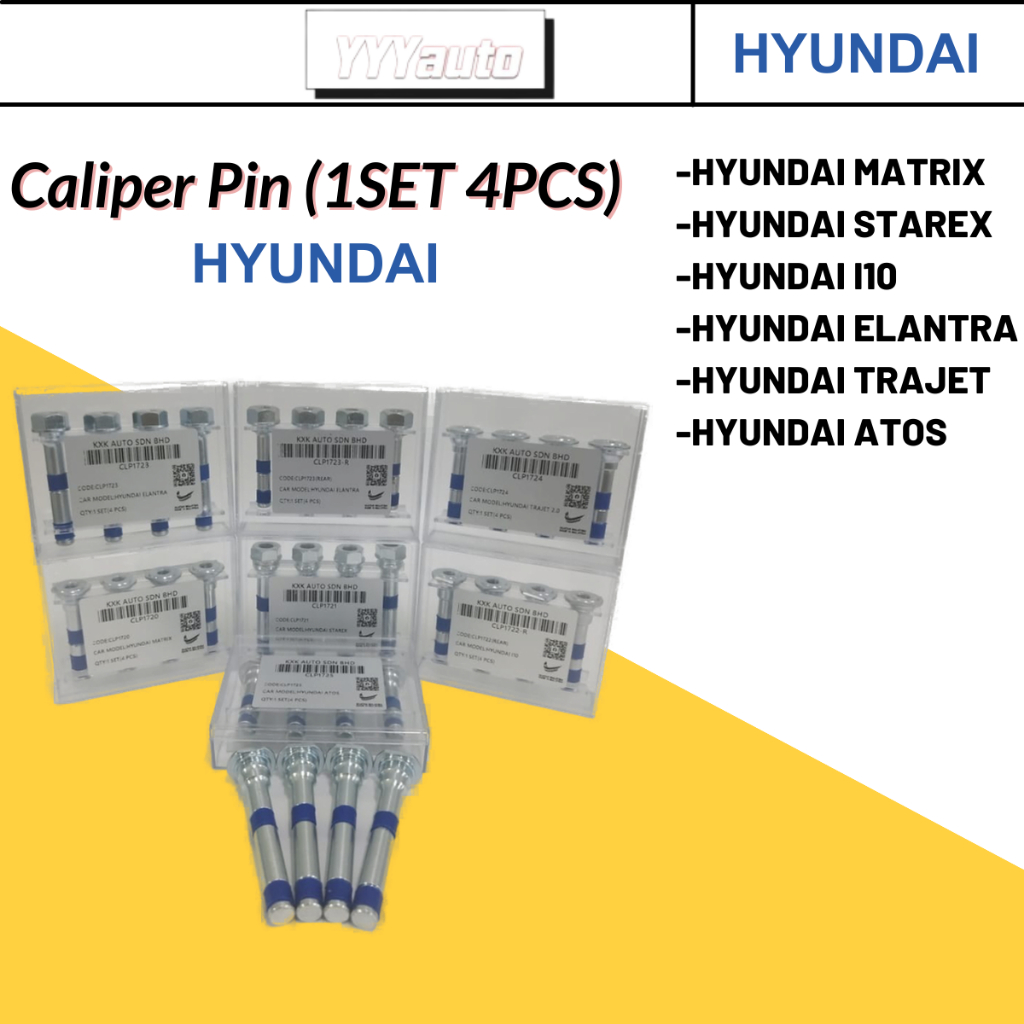 ORIGINAL HYUNDAI Caliper Pin MATRIX STAREX TRAJET ATOS ELANTRA I10