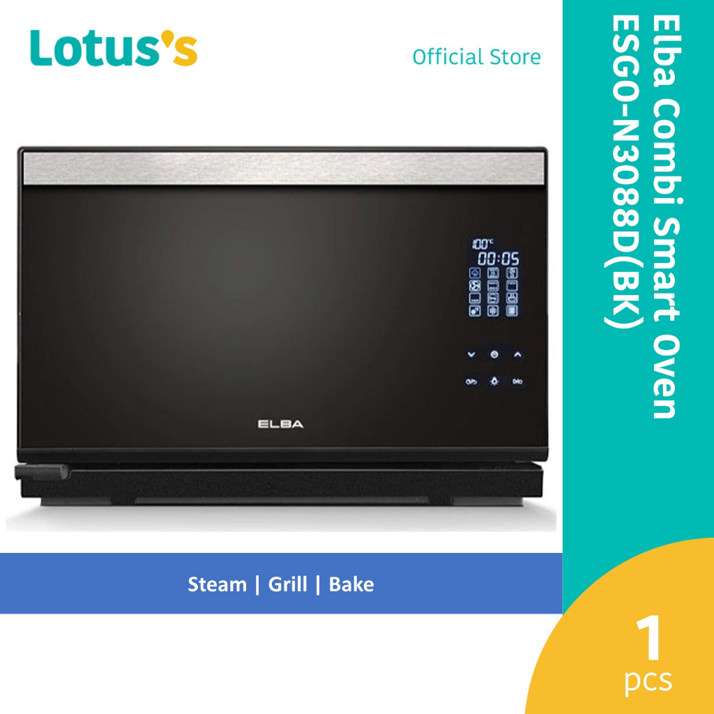 Elba Combi Smart Oven (30L) ESGON3088D(BK) Shopee Malaysia