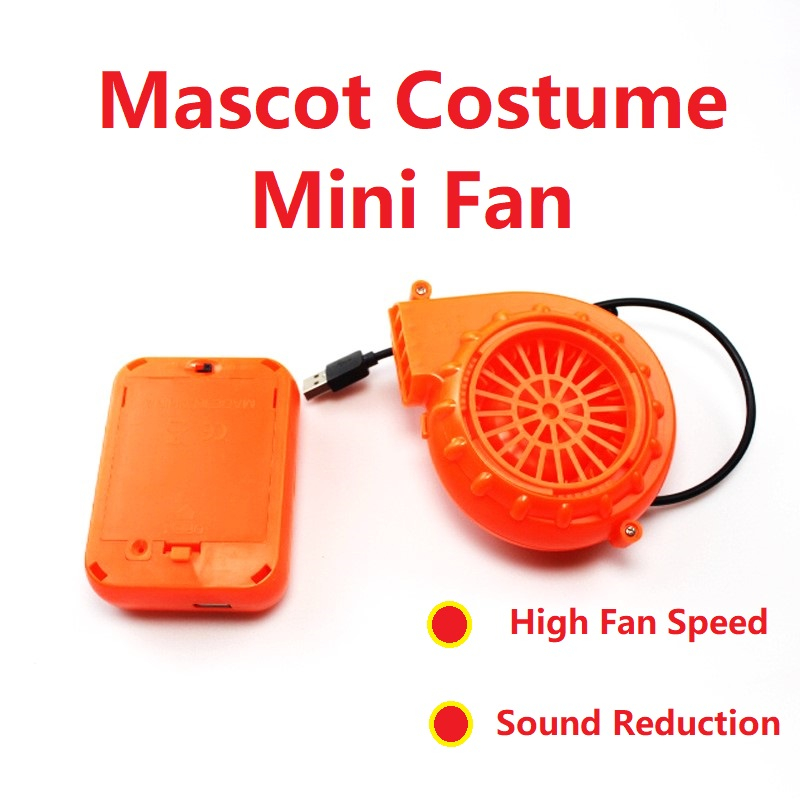 Mascot costume mascot bear cooling fan with high speed fan sound ...
