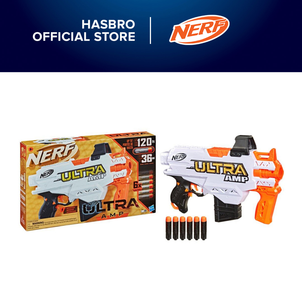 Nerf Ultra Two Motorized Blaster -- Fast-Back Reloading, 6 Nerf Ultra Darts  -- Compatible Only with Nerf Ultra Darts 