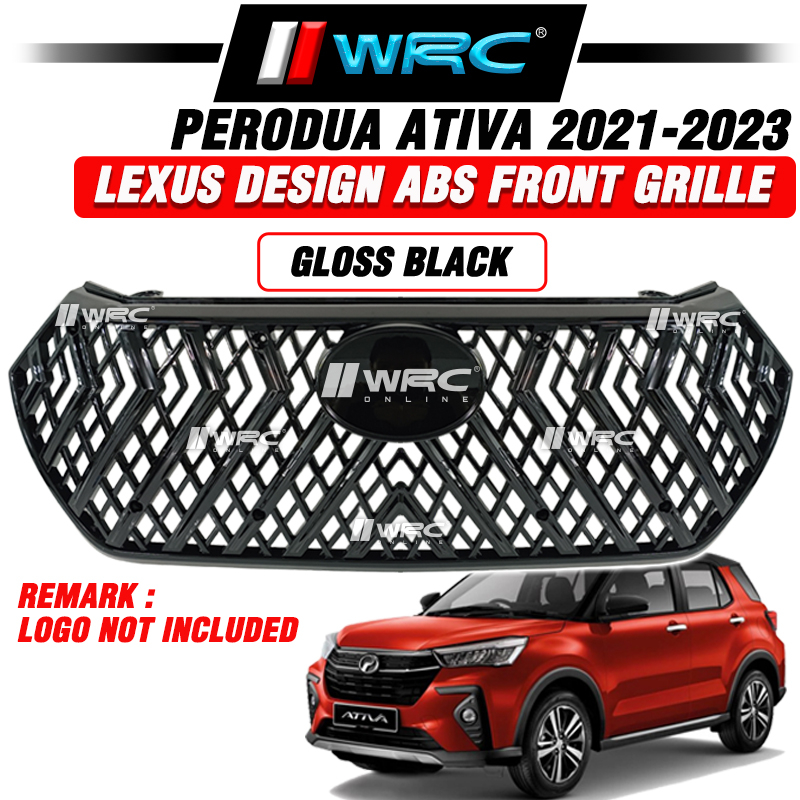 Perodua Ativa 2021 - 2023 Lexus Design ABS Front Grille | Shopee Malaysia