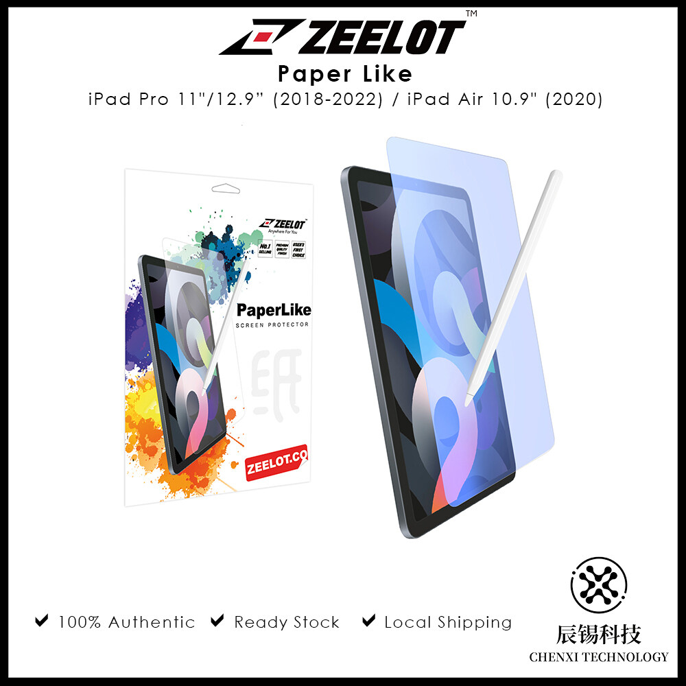 Zeelot Anti-Blue Ray Paperlike Screen Protector for iPad Pro 11