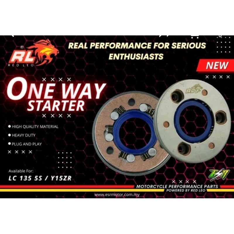 Esr Racing Redleo Yamaha Y Zr Racing Starter Red Leo Oneway Bearing