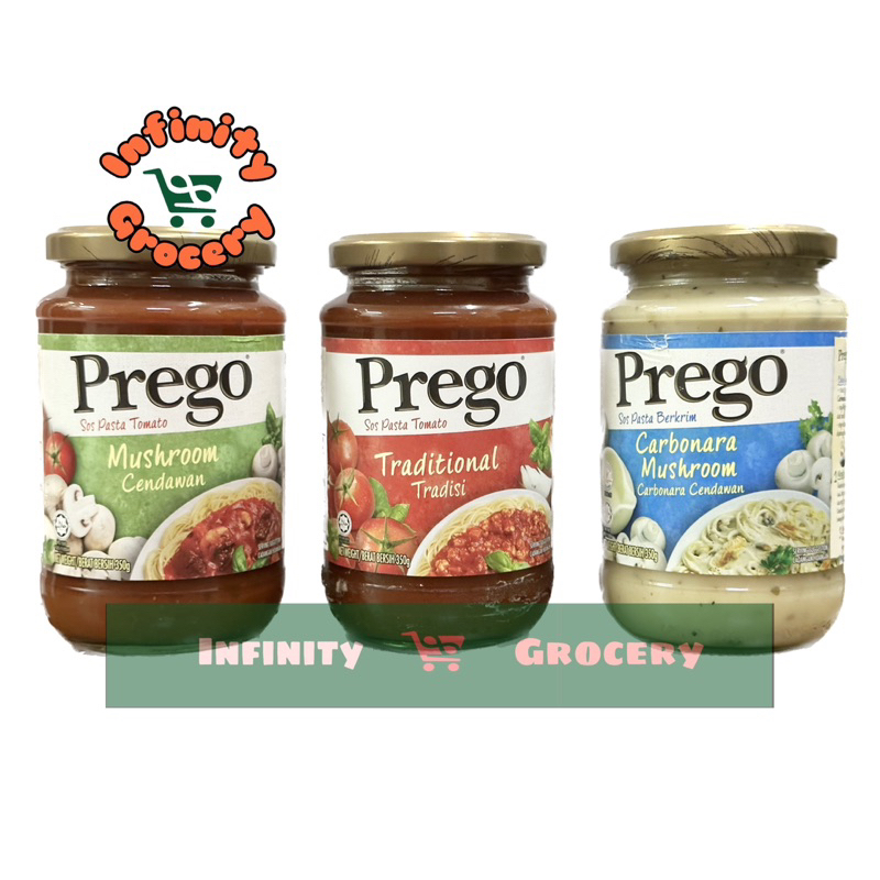 Prego Tomato Pasta Sauce Mushroom 350g.