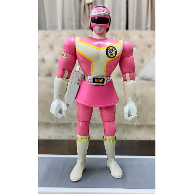 VINTAGE 1989 BANDAI JAPANKOUSOKU SENTAI TURBORANGER PINK 8