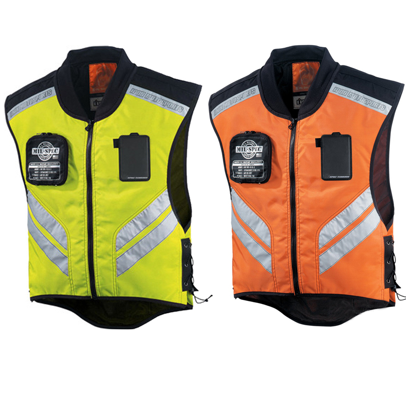 ICON Motor Motorcycle Riding Outdoor Reflection Safety Vest Jacket