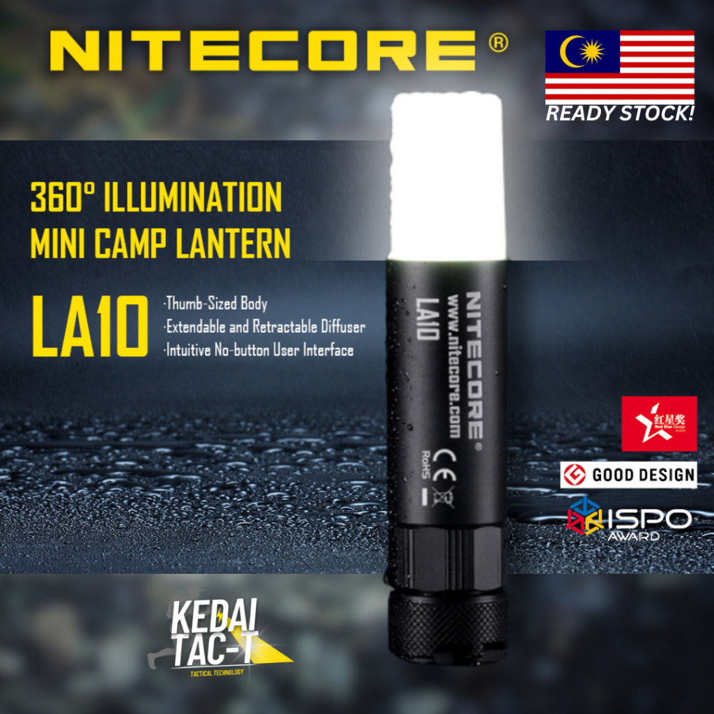 NECORE LA10 Mini Lanterna Da Campeggio Torcia Da Esterno A LED - Foto 2