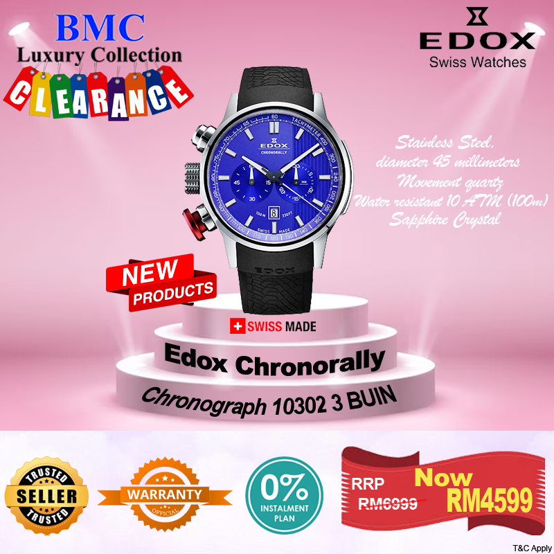 Edox on sale men's 10302