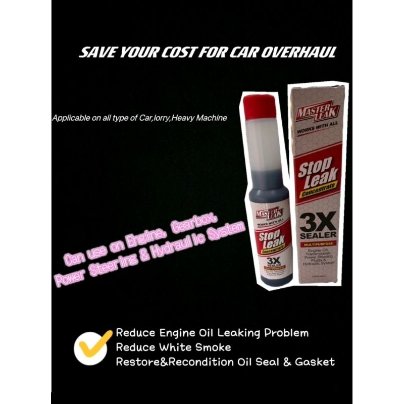 Master Leak Anti Leaking Protect Engine Oil Lubricant Fuel Sayer Jimat
